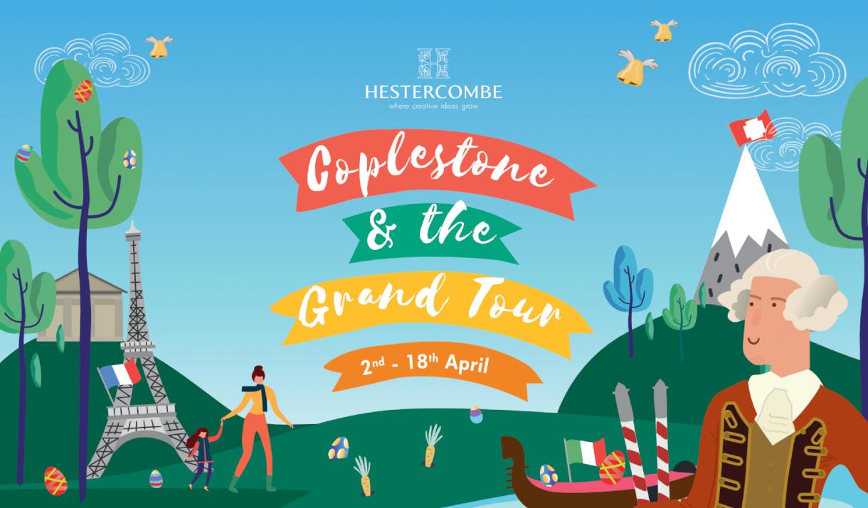 Take part in the Easter trail at Hestercombe Gardens: Coplestone and the Grand Tour, and the Flower Power trail