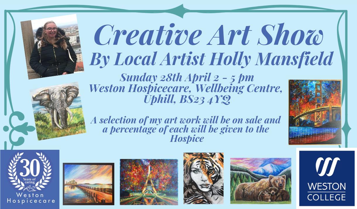 Creative Arts Show by Local Artist Holly Mansfield