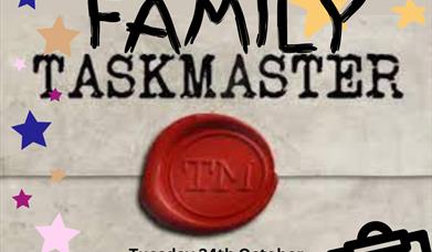 Family Taskmaster image with full details of event.