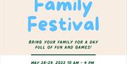 Family festival poster