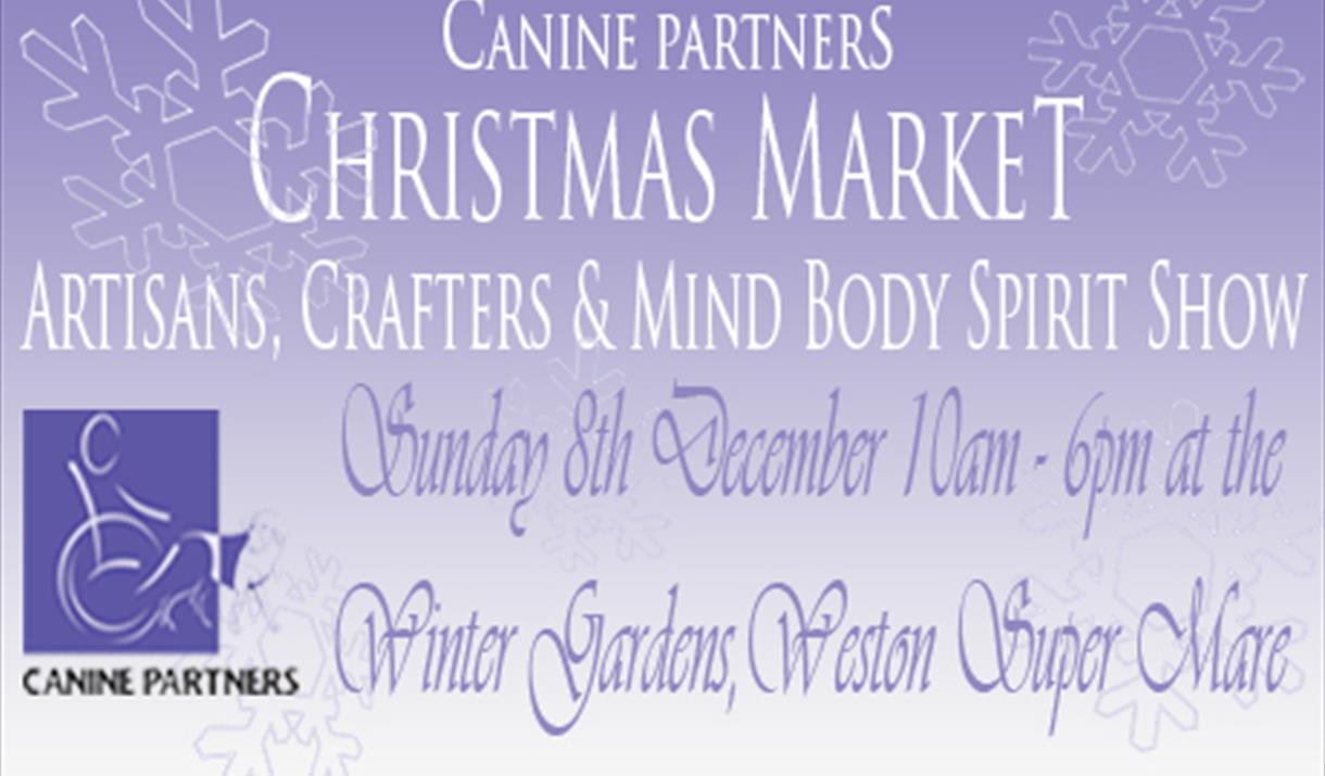 Canine Partners Christmas Market & Mind, Body & Spirit Show