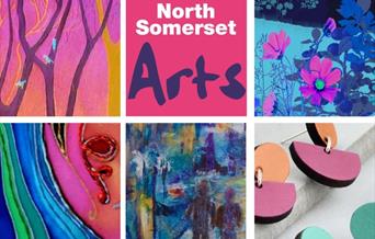 Colourful artwork from North Somerset Arts