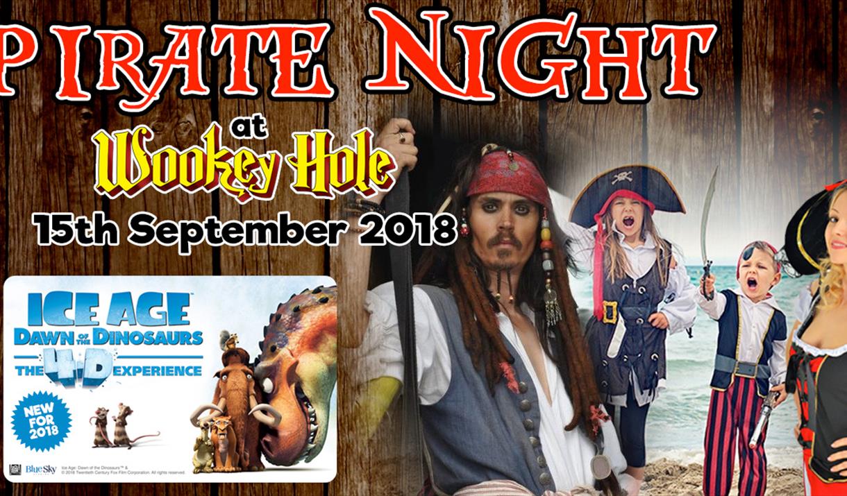 Pirate Party Night at Wookey Hole
