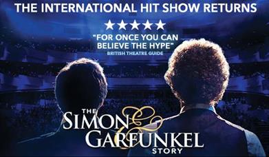 Poster of backs of Simon and Garfunkel's heads