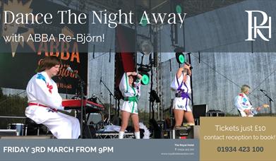 ABBA tribute act live at The Royal Hotel
