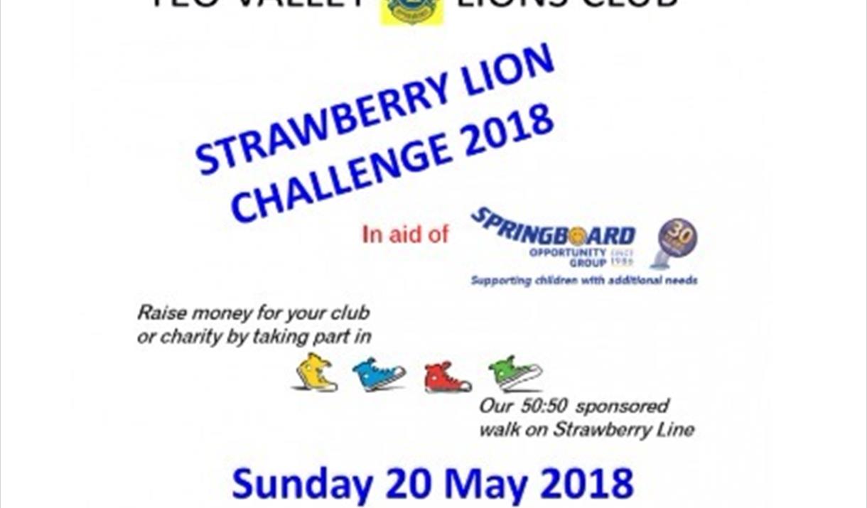 The Strawberry Lion Walk
