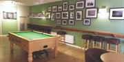 Riverside Holiday Village games room pool table darts Visit Weston-super-Mare