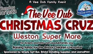 Advert publicising the Vee Dub Christmas Cruz