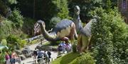 Wookey Hole Resort dinosaurs