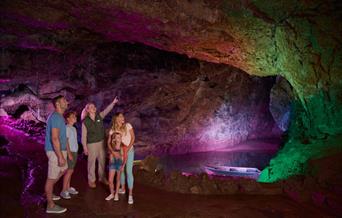Wookey Hole caves family tour
