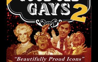 Poster depicting gay icons