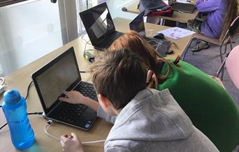 Children coding