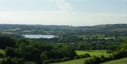 View from the hills over the estuary