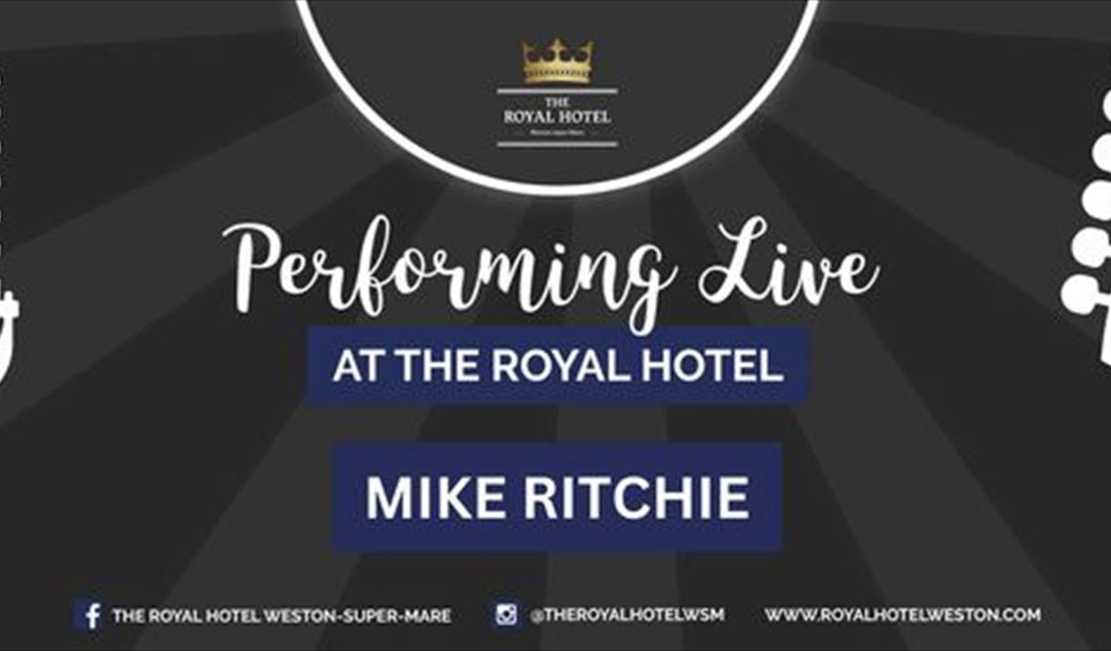 Mike Ritchie Performing live at the Royal Hotel