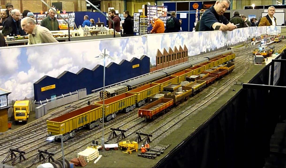 model railway show weston-super-mare scouts kewstoke