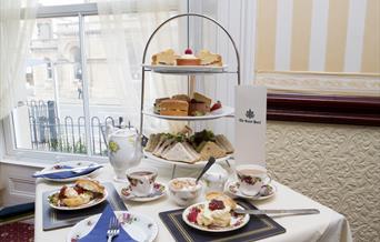 Royal Hotel Weston-super-Mare afternoon tea scone jam sandwiches Visit Weston