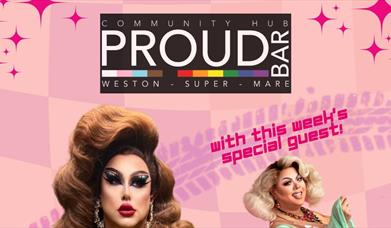 Event poster for Ru Paul's Drag Race UK watch party