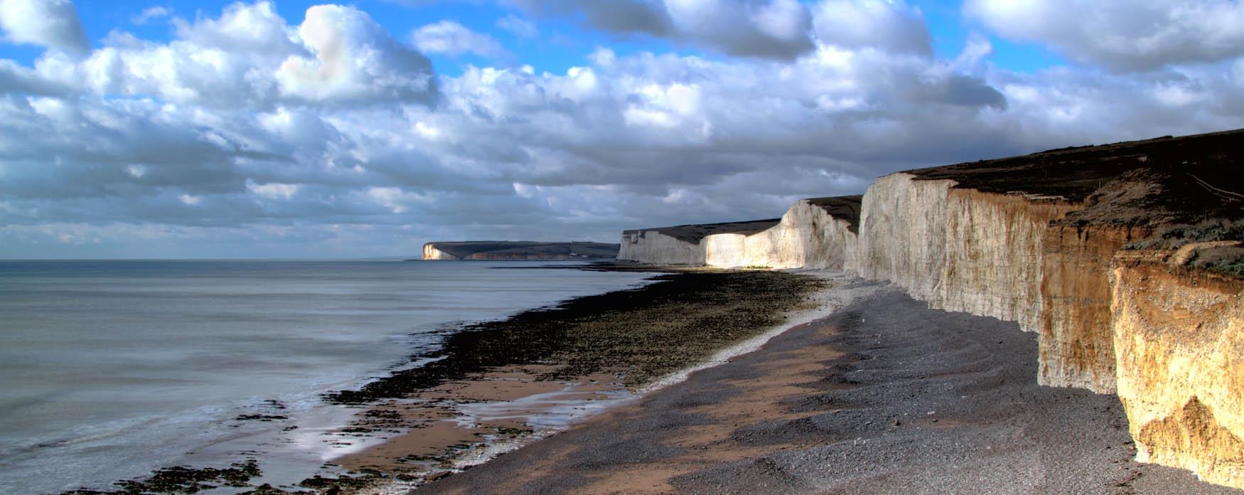 Birling Gap in Wealden