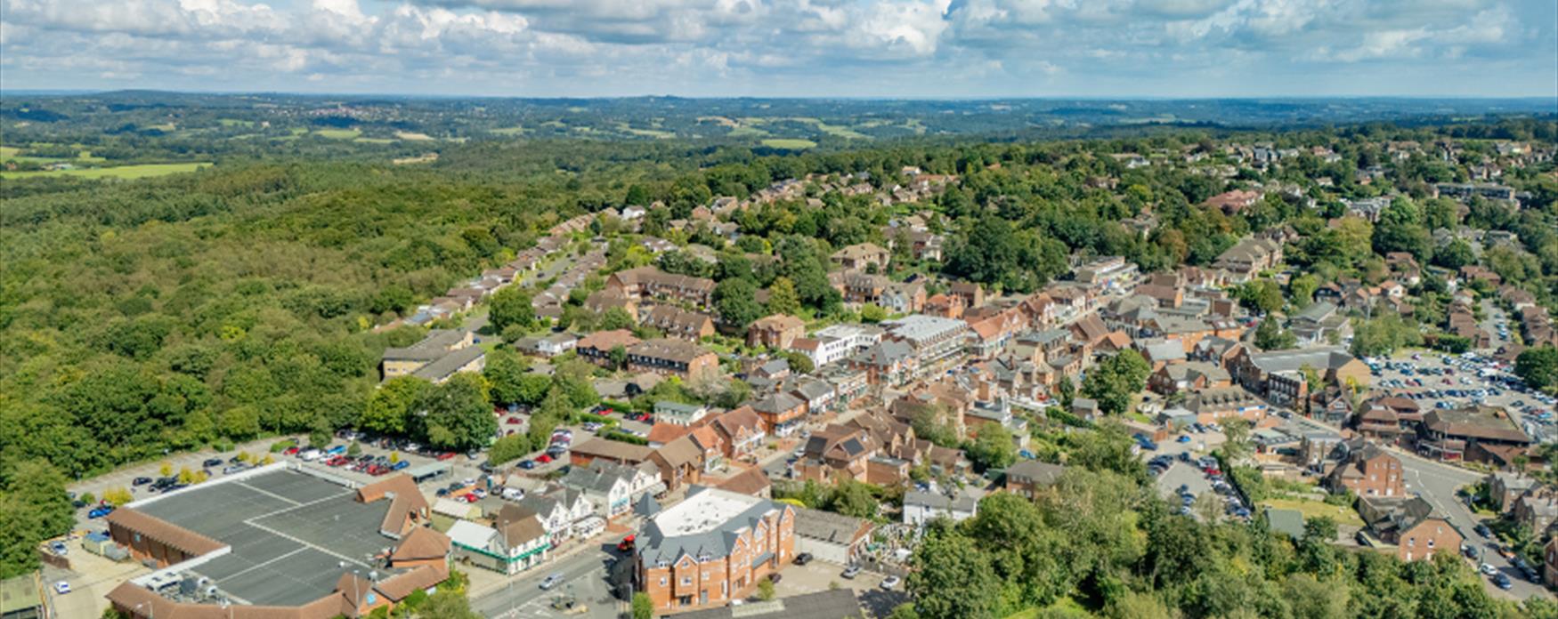 Image of birds eye view of Heathfield