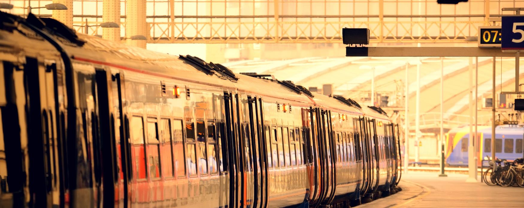 train at platform