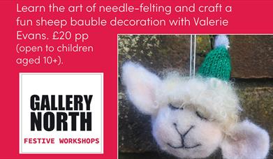 Festive Workshop - Needle-felted sheep bauble