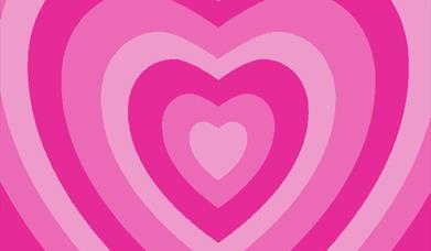 Image of a pink love heart