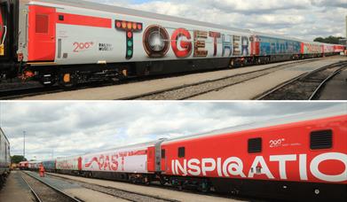 Railway 200 Inspiration Train at Bluebell Railway