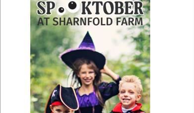 poster of Spooktober at Sharnfold Farm