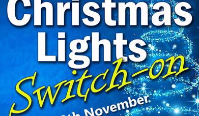 Poster for the Hailsham's Christmas light switch on