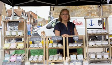 Assortment of skin creams Wadhurst market