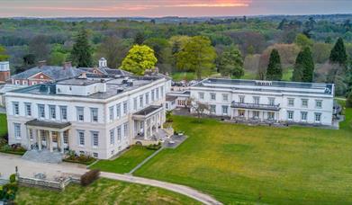 Exterior shot of Buxted Park Hotel