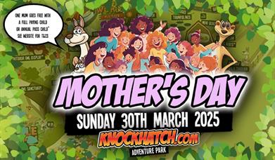 mother's day at Knockhatch Adventure Park