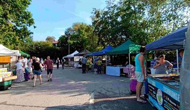 Image of the market in Heathfield