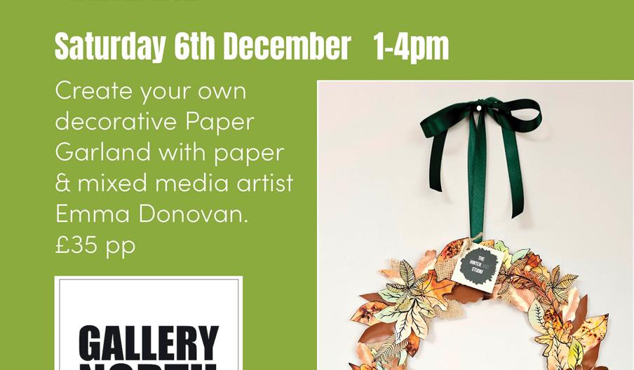Festive Workshop - Paper Garland workshop