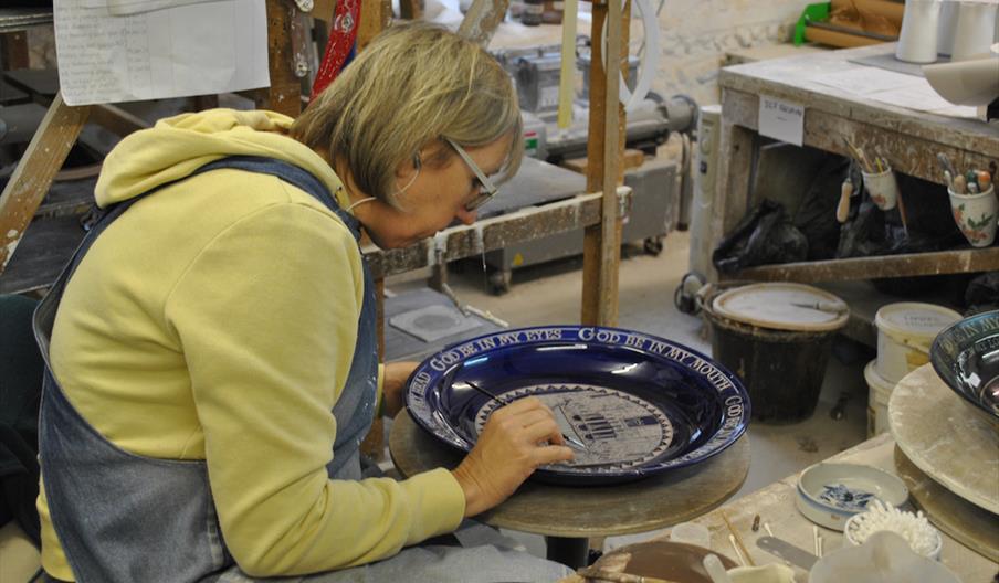 Image of JCJ Pottery being made