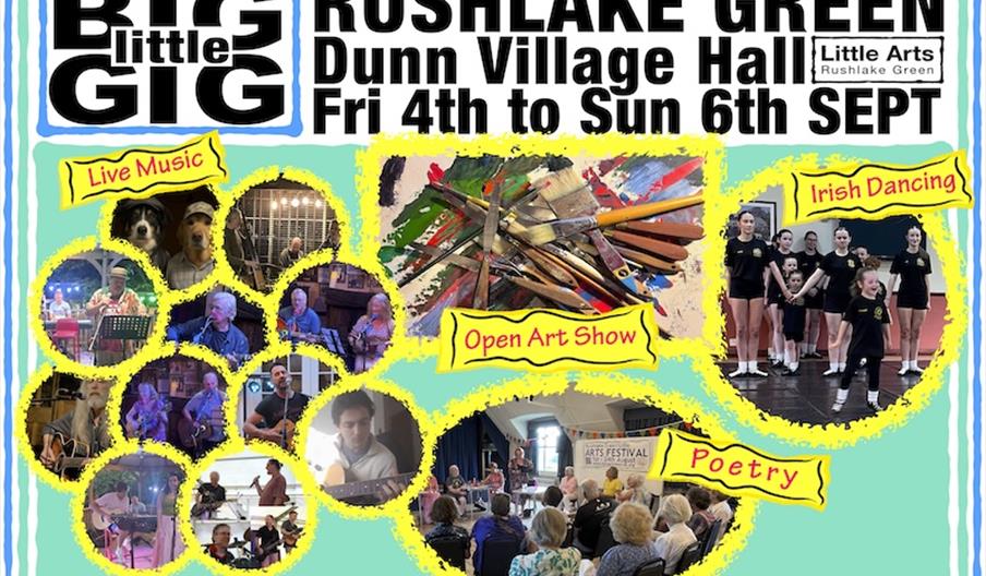 Big Little Arts Weekend 4th-6th Sept 26