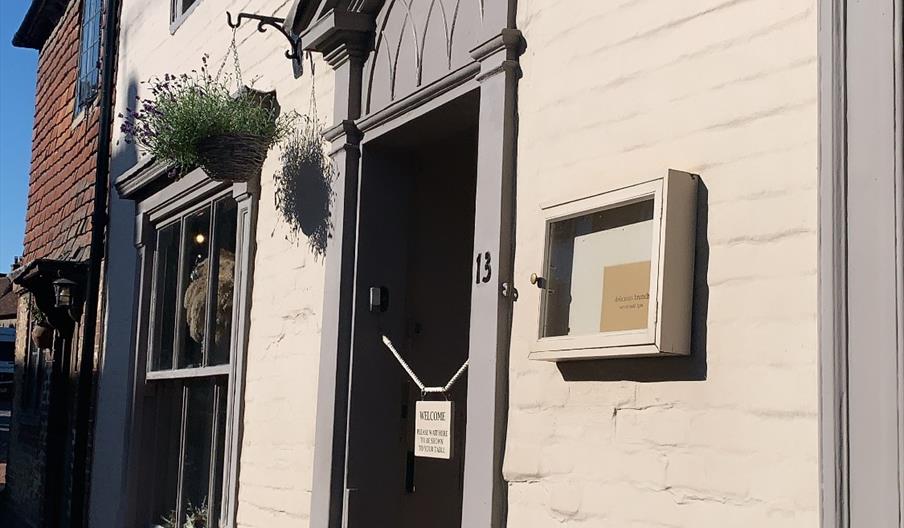 Exterior view of Badgers Tea House