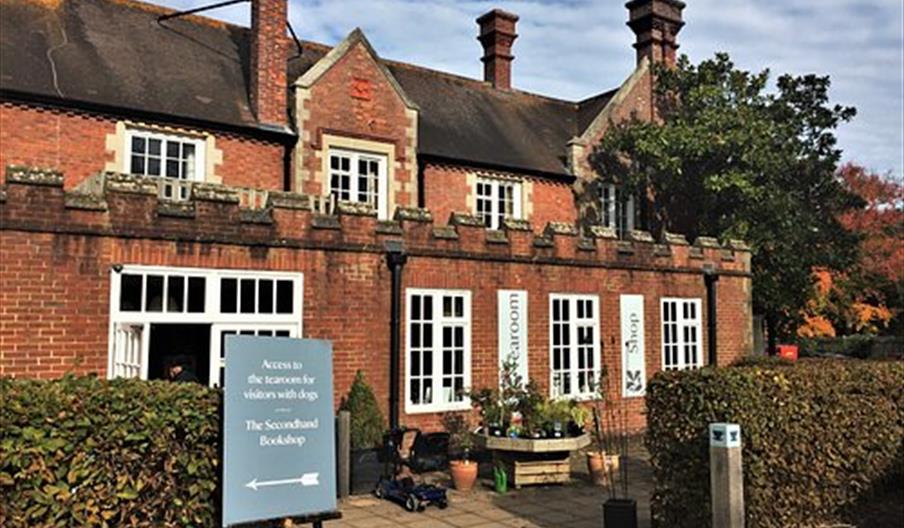 Exterior shot of Coach House Tea Room Sheffield Park