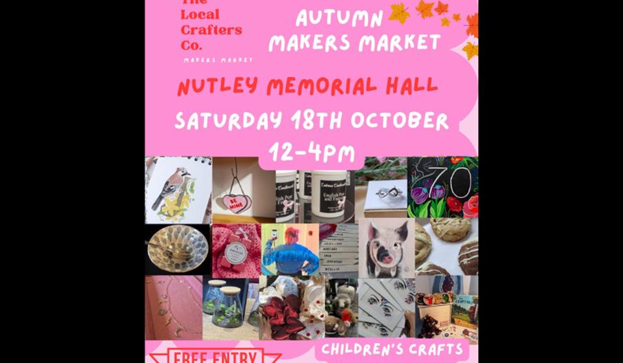 poster of The Local Crafters Co. Autumn Makers Market