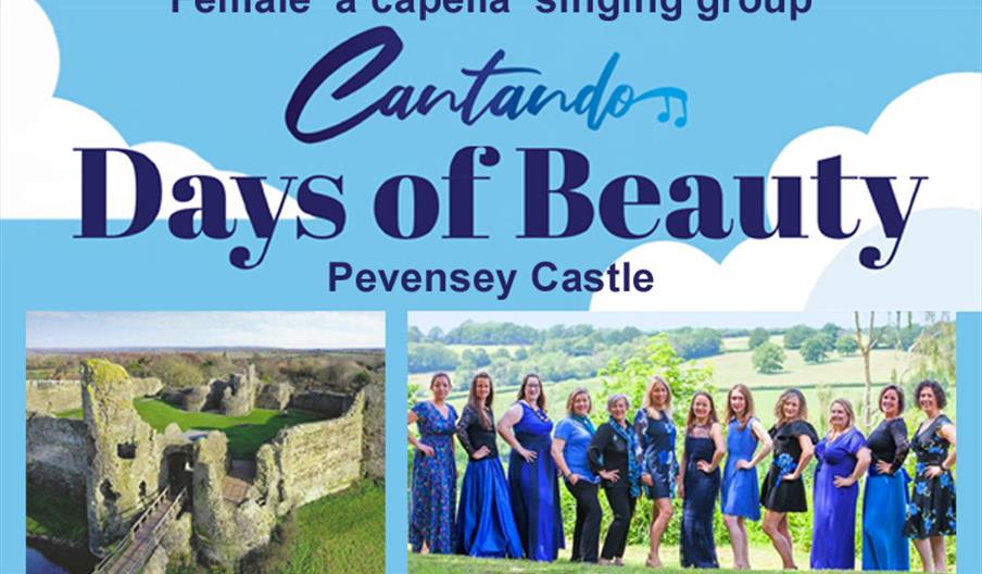 Cantando "Days of Beauty" concert at Pevensey Castle