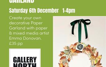Festive Workshop - Paper Garland workshop