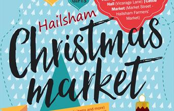 Image of Hailsham's Christmas Market poster