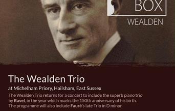 Ravel at 150 – The Wealden Trio at Michelham Priory