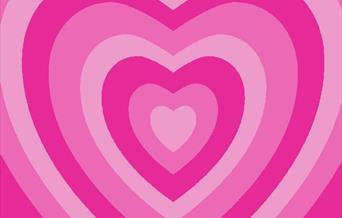 Image of a pink love heart