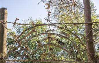 Image of the archway at Wilderness Wood