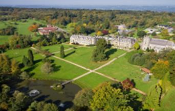 Exterior shot of Ashdown Park Hotel