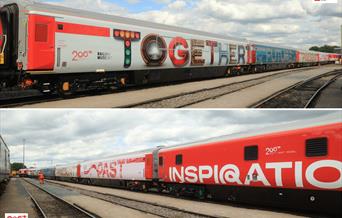 Railway 200 Inspiration Train at Bluebell Railway
