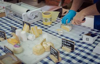 Crowborough-market
cheeses