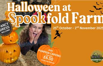 Halloween at Spookfold Farm Poster