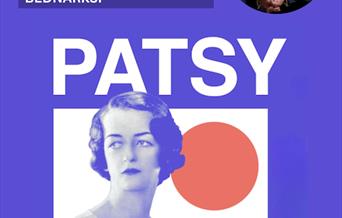 Poster with a photo of Lady Patricia Latham of Herstmonceux, and historian and expert Prof. Steven Bednarski